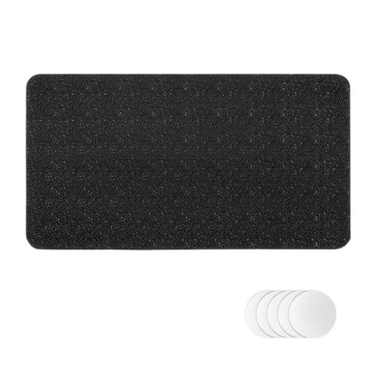 Leather-Grain Texture High-Temperature Resistant Anti-Slip Dashboard Mat, 18x13cm, 27x15cm, 40x20cm