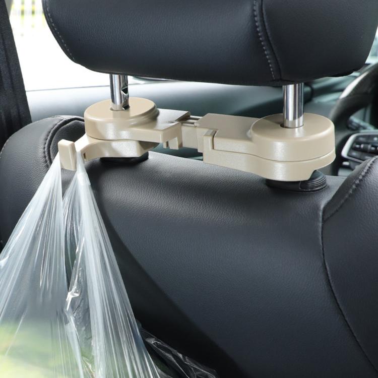 Multifunctional Hidden Car Seat-Back Storage Hook