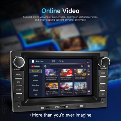 9-Inch CarPlay Compatible In-Car Center Console With 7-Inch Screen Bluetooth Navigation Rearview Camera Player, Standard, Standard+AHD Camera+Mic