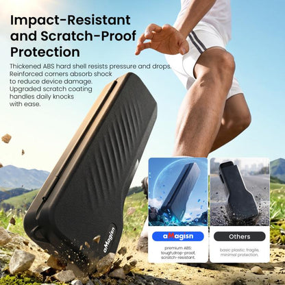 For DJI Osmo Pocket 4/3 aMagisn Extended Hard Carrying Case All-in-One Protective Storage Box, Extended Yellow, Extended Pink