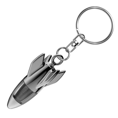 Car Static Eliminator Body Static Discharge Keychain, Rocket Pink, Rocket Gray, Rocket Blue, Lightning Pink, Lightning Gray, Lightning Blue