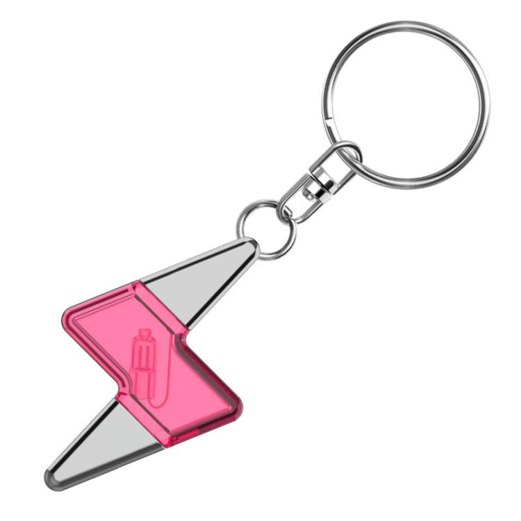Car Static Eliminator Body Static Discharge Keychain, Rocket Pink, Rocket Gray, Rocket Blue, Lightning Pink, Lightning Gray, Lightning Blue