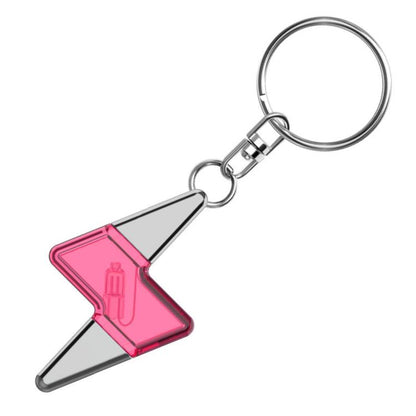 Car Static Eliminator Body Static Discharge Keychain, Rocket Pink, Rocket Gray, Rocket Blue, Lightning Pink, Lightning Gray, Lightning Blue