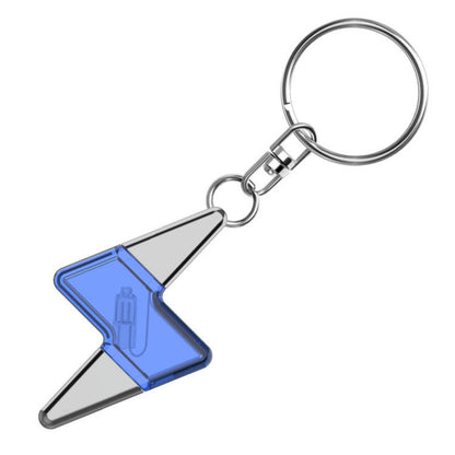 Car Static Eliminator Body Static Discharge Keychain, Rocket Pink, Rocket Gray, Rocket Blue, Lightning Pink, Lightning Gray, Lightning Blue