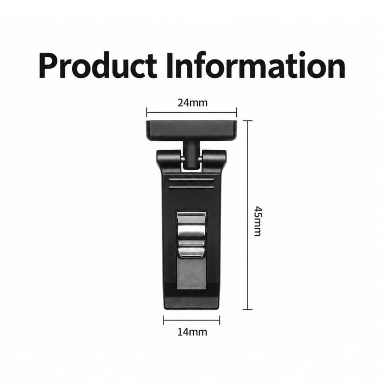 Car Visor Glasses Clip Window Business Card Ticket Holder, 2 PCS/Pack Magnetic, 2 PCS /Pack Adhesive