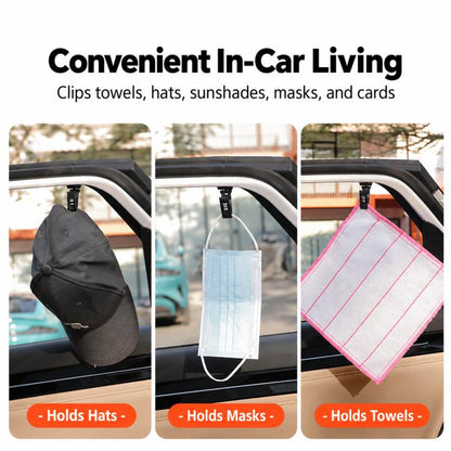 Car Visor Glasses Clip Window Business Card Ticket Holder, 2 PCS/Pack Magnetic, 2 PCS /Pack Adhesive