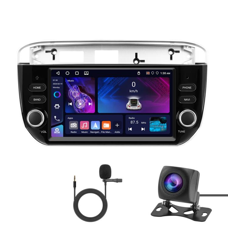 For FIAT Punto 7 Inch Wireless Carplay Android Auto Car Stereo GPS Navigation Radio Player, 4 Core 2GB+64GB, 4 Core 4GB+64GB, 8 Core 4GB+64GB, 8 Core 6GB+128GB