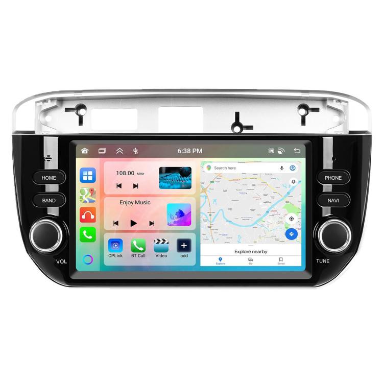 For FIAT Punto 7 Inch Wireless Carplay Android Auto Car Stereo GPS Navigation Radio Player, 4 Core 2GB+64GB, 4 Core 4GB+64GB, 8 Core 4GB+64GB, 8 Core 6GB+128GB