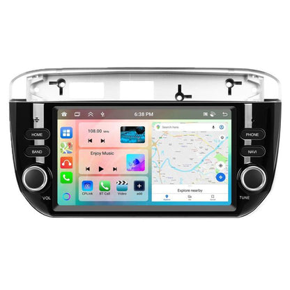 For FIAT Punto 7 Inch Wireless Carplay Android Auto Car Stereo GPS Navigation Radio Player, 4 Core 2GB+64GB, 4 Core 4GB+64GB, 8 Core 4GB+64GB, 8 Core 6GB+128GB