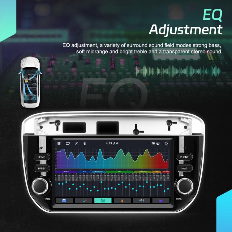 For FIAT Punto 7 Inch Wireless Carplay Android Auto Car Stereo GPS Navigation Radio Player, 4 Core 2GB+64GB, 4 Core 4GB+64GB, 8 Core 4GB+64GB, 8 Core 6GB+128GB