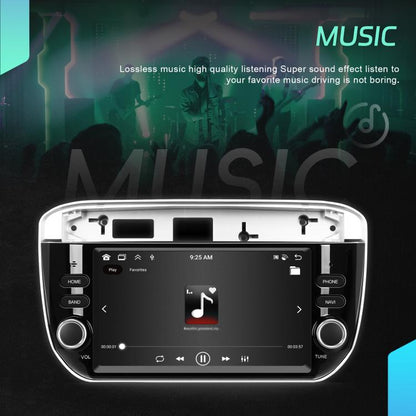 For FIAT Punto 7 Inch Wireless Carplay Android Auto Car Stereo GPS Navigation Radio Player, 4 Core 2GB+64GB, 4 Core 4GB+64GB, 8 Core 4GB+64GB, 8 Core 6GB+128GB
