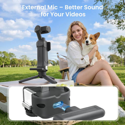 For Insta360 Luna Ultra aMagisn Dual-Interface Quick Release Adapter Mount, Standard Version Black, Standard Version White, Charging Version Black, Charging Version White
