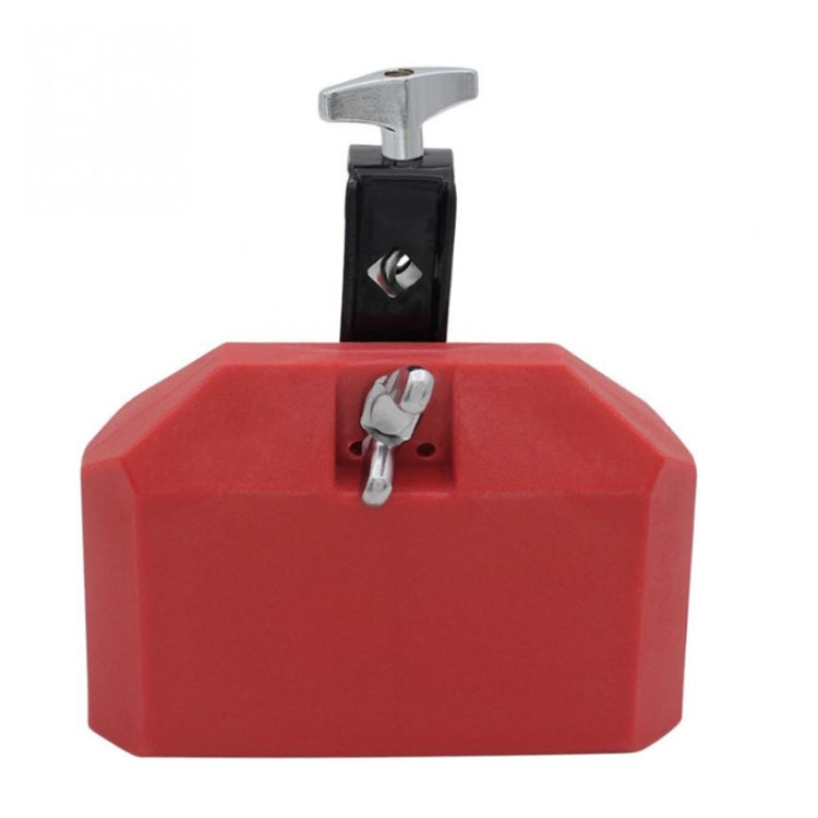 Plastic Cowbell Drum Kindergarten Teaching Aid Percussion, Red Large, Blue Small