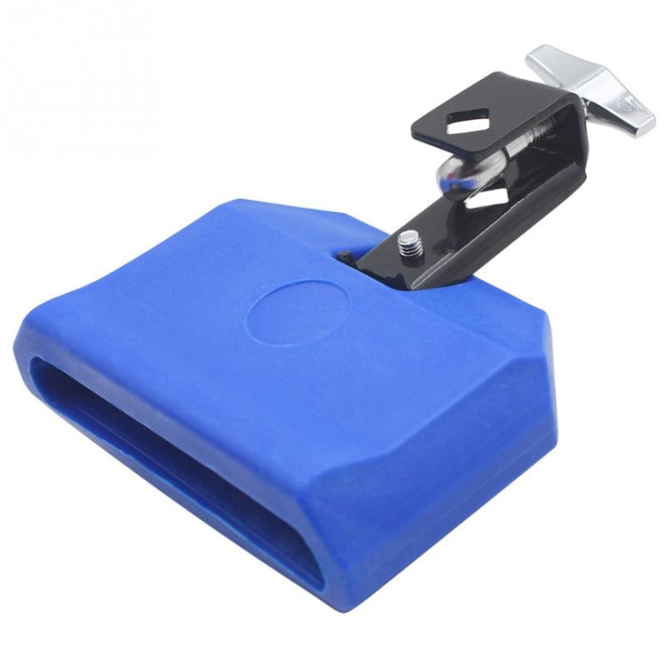Plastic Cowbell Drum Kindergarten Teaching Aid Percussion, Red Large, Blue Small