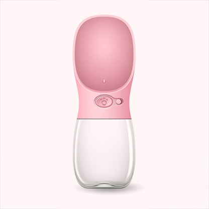 Portable Pet Dog Water Bottle Small Large Dog Travel Puppy Cat Drinking Water Bowl Outdoor Pet Water Dispenser Feeder Pet Supplies, 350 ml, 550 ml