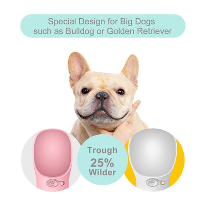 Portable Pet Dog Water Bottle Small Large Dog Travel Puppy Cat Drinking Water Bowl Outdoor Pet Water Dispenser Feeder Pet Supplies, 350 ml, 550 ml