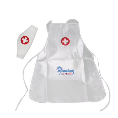 3 Sets Children Pretend Play Doctor Nurse Costume Performance Clothing Toy, 3 Sets Play Doctor Nurse Costume
