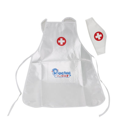 3 Sets Children Pretend Play Doctor Nurse Costume Performance Clothing Toy, 3 Sets Play Doctor Nurse Costume