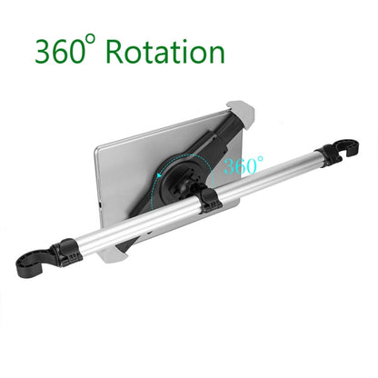 Auto Car Back Seat Headrest Universal Tablet Mounting Holder, 7-10.5 inch Tablet, 9.5-14.5 inch  Tablet