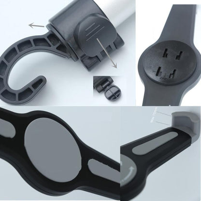 Auto Car Back Seat Headrest Universal Tablet Mounting Holder, 7-10.5 inch Tablet, 9.5-14.5 inch  Tablet