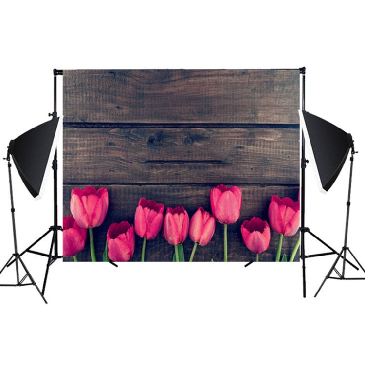 1.25m x 0.8m Imitation Wood Grain Board Gourmet 3D Photo Photography Background Cloth