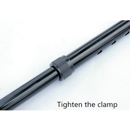 Ten-speed Adjustable Cane With Light And Radio Alarm For The Elderly, 8062