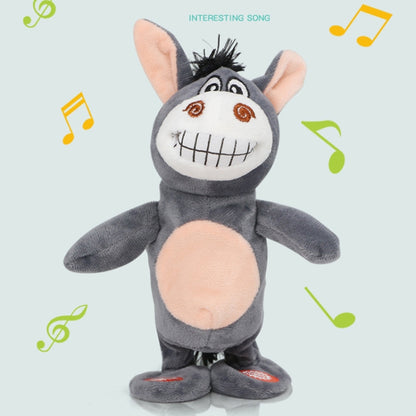 Electronic Pet Interactive Toy Smart Walking Talking Small Donkey Children Birthday Gift, Small Donkey