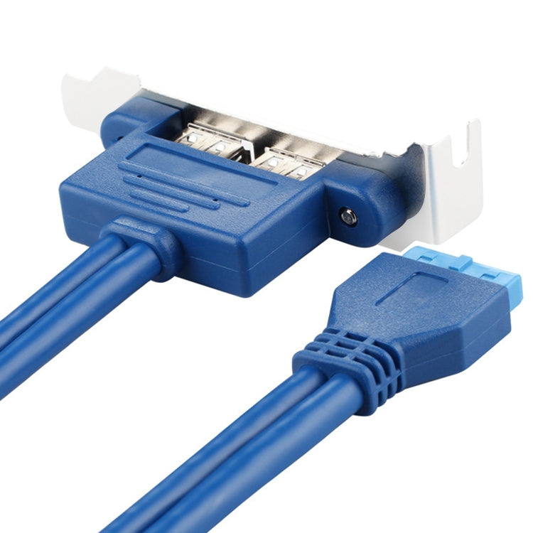 USB3.0 20P Bezel Cable Chassis PCI Bit Expansion USB3.0 Female Full-height Half-height Bezel