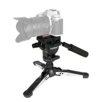 YUNTENG VCT-288RM SLR Camera Monopod Camera Support Foot Hydraulic Head Professional Photography Stand, Max Height: 1.48m, VCT-288RM