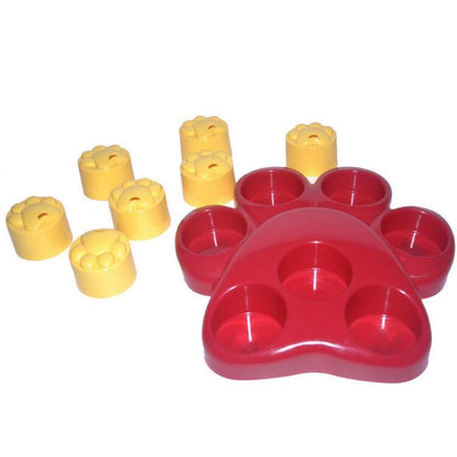 Pet Choke Slow Food Bowl Fun Treasure Hunting Pet Educational Toys, Pet Educational Toys