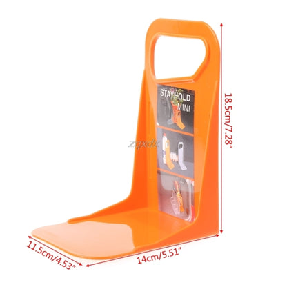 Car Trunk Compartment Fixed Partition Anti-dump Plastic Baffle Bracket, Gray