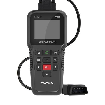 YAWOA YA401 Car Engine Fault Diagnostic Instrument OBD2 Car Fault Reading Card Battery Detector, YAWOA YA401