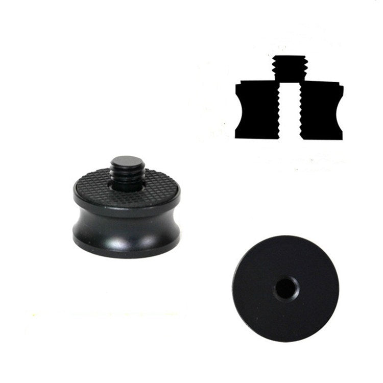 3 PCS Aluminum Alloy Adapter Conversion Screw SLR Micro Single Camera Tripod Head Adapter, Female 1/4 To Male 3/8, Female 3/8 To Male 1/4