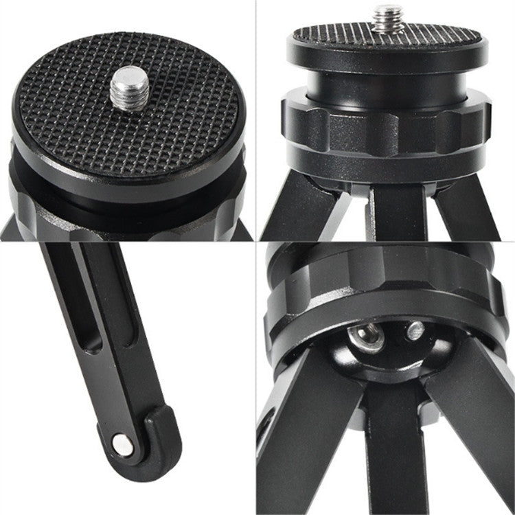 BEXIN Pocket Mini Metal Desktop Tripod Mount Live Broadcast Tripod, BEXIN Pocket