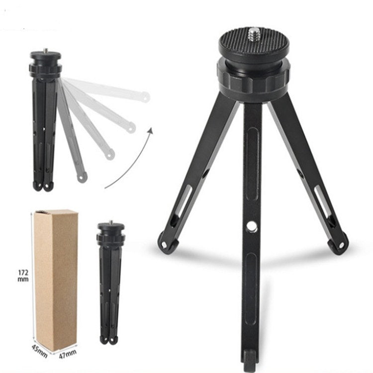 BEXIN Pocket Mini Metal Desktop Tripod Mount Live Broadcast Tripod, BEXIN Pocket