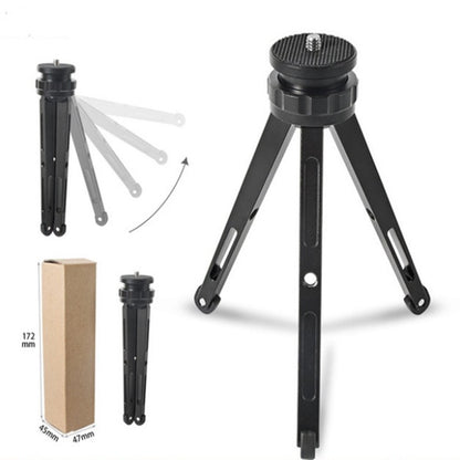 BEXIN Pocket Mini Metal Desktop Tripod Mount Live Broadcast Tripod, BEXIN Pocket
