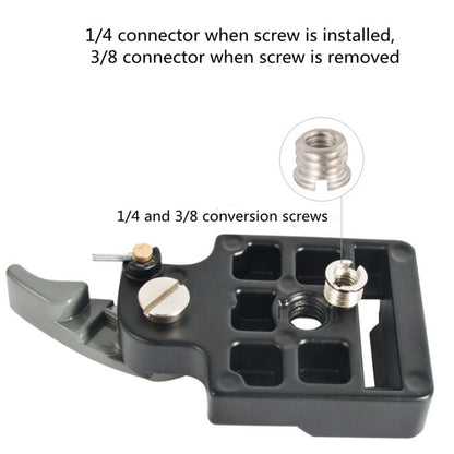 BEXIN Tripod Head Quick Release Plate Holder For Manfrotto 200PL-14