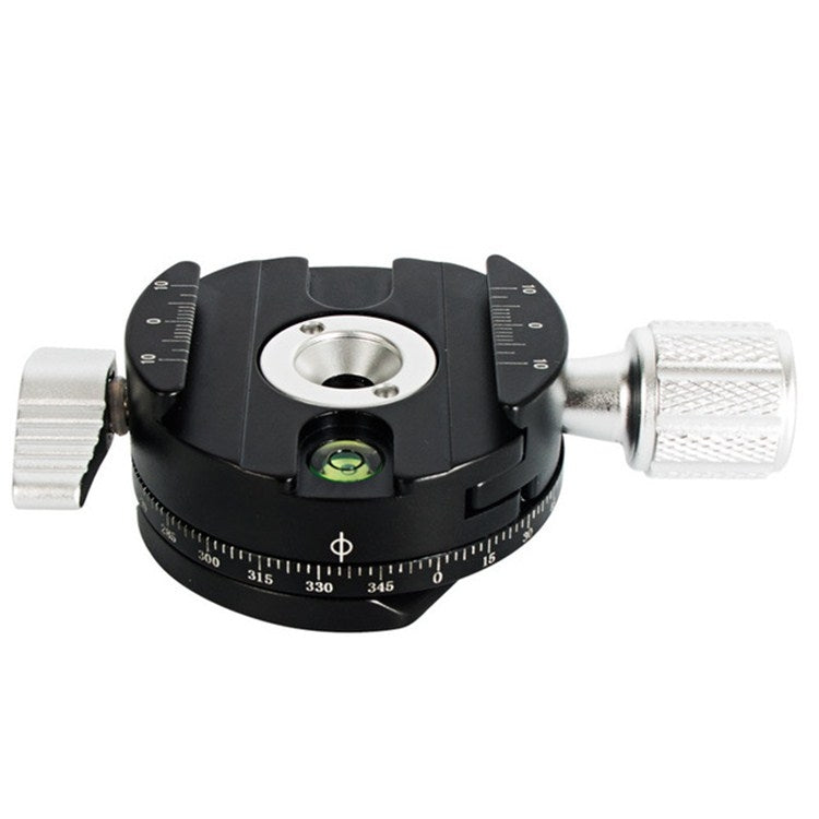 BENXIN QJ07 Panoramic Clip Holder 360 Degree Rotating Pan/tilt Tripod SLR Camera Quick Mounting Plate Panoramic Clip Holder