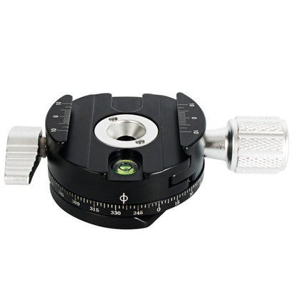 BENXIN QJ07 Panoramic Clip Holder 360 Degree Rotating Pan/tilt Tripod SLR Camera Quick Mounting Plate Panoramic Clip Holder