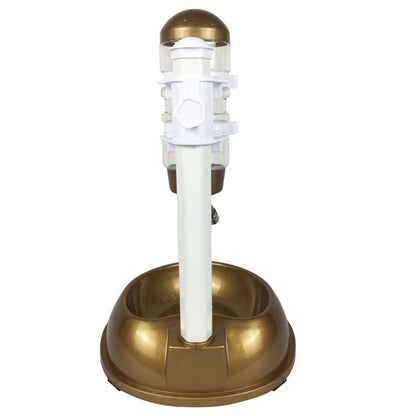 Liftable Automatic Drinking Fountain Pet Bowl Feeder Supplies, Gold, Blue, Rose Red