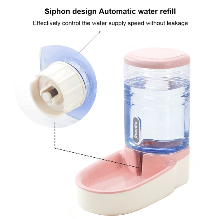 3.8L Grain Storage Bucket Cat Automatic Pet Feeder Water Dispenser, Drinking Fountain