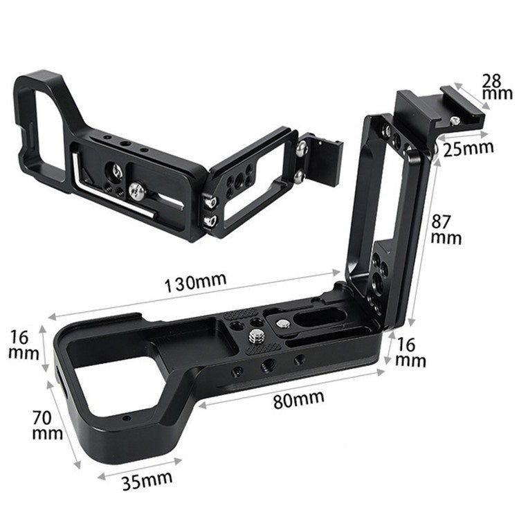 BEXIN Vertical Clapper With Hot Shoe L-shaped Quick-install Plate Can Be Pulled for Sony A7R4, BEXIN for Sony ILCE-7RM4