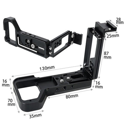 BEXIN Vertical Clapper With Hot Shoe L-shaped Quick-install Plate Can Be Pulled for Sony A7R4, BEXIN for Sony ILCE-7RM4