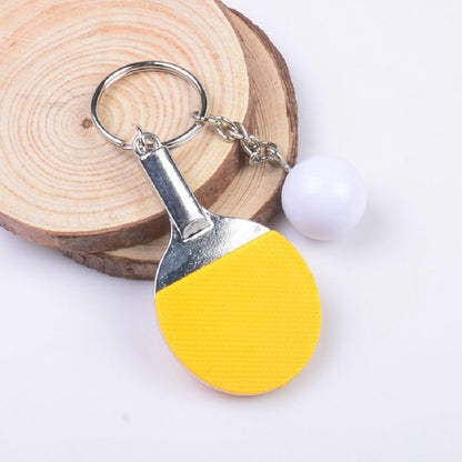 2 PCS Creative Metal table Tennis Keychain Handmade Jewelry Gift Sports Keychain, Table Tennis Shape(Black), Table Tennis Shape(Red), Table Tennis Shape(Yellow), Table Tennis Shape(Light Blue), Table Tennis Shape(Pink), Table Tennis Shape(Green)