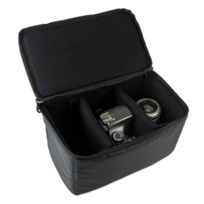 EDAL Water-resistant DSLR Padded insert Case Waterproof Zipper Removable Partition Camera Bags