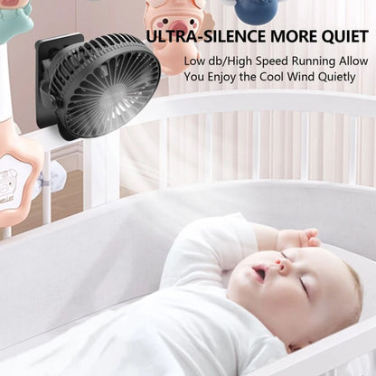 Desktop Portable USB Mini Clip Fan