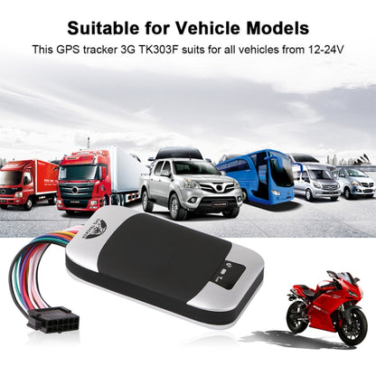 TK303F Car Truck Vehicle Tracking GSM GPRS GPS Tracker without Remote Control, TK303F