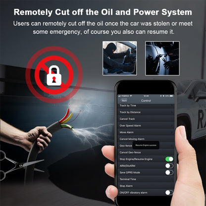 TK303G Car Truck Vehicle Tracking GSM GPRS GPS Tracker with Remote Control, TK303G
