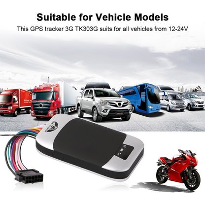 TK303G Car Truck Vehicle Tracking GSM GPRS GPS Tracker with Remote Control, TK303G