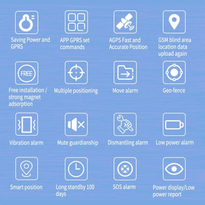 TK202B 4G Car Truck Vehicle Tracking GSM GPRS GPS Tracker Support AGPS, Battery Capacity: 5000mAh, 4G 5000mAh